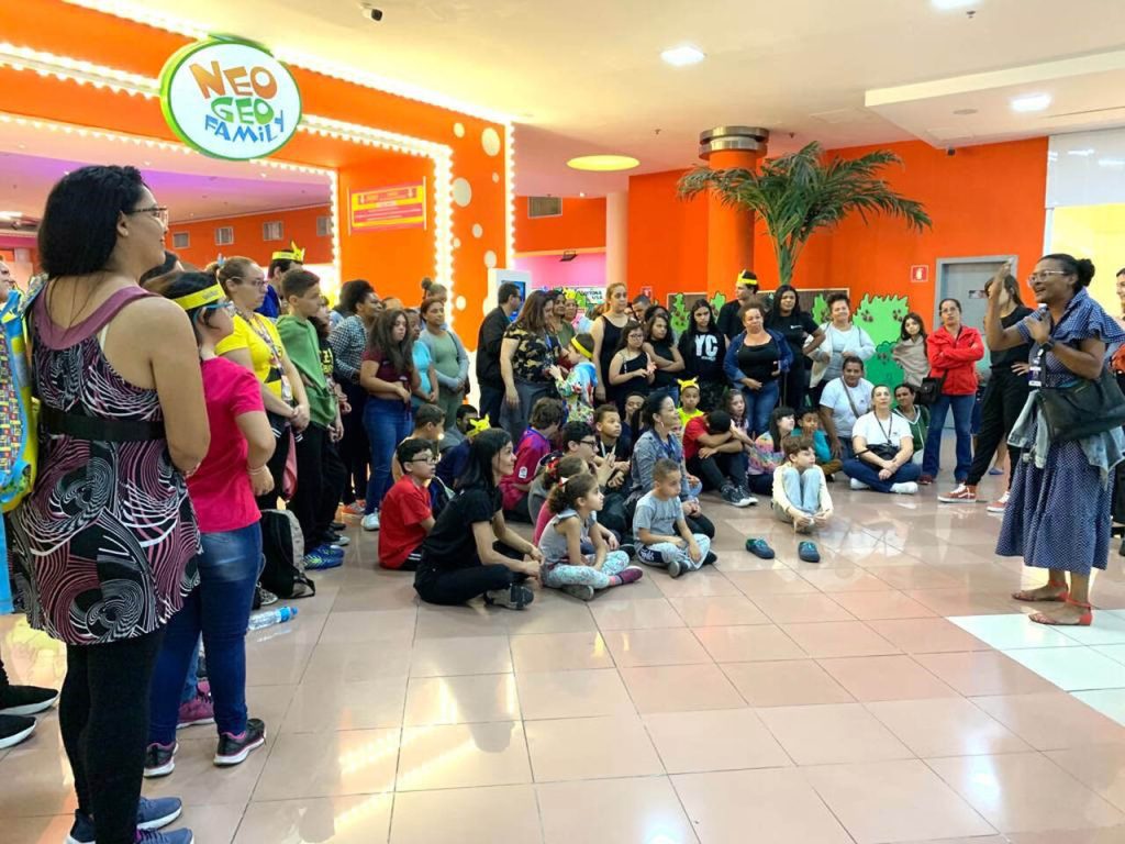 Modelos deficientes no Internacional Shopping