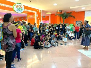 Modelos deficientes no Internacional Shopping