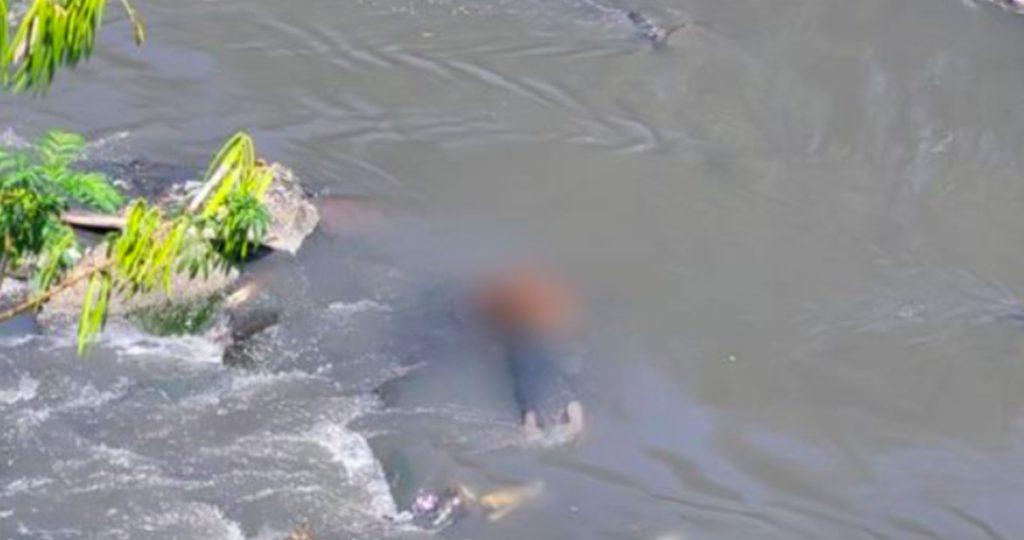 Corpo de homem é encontrado no rio Cabuçu na região da Ponte Grande 