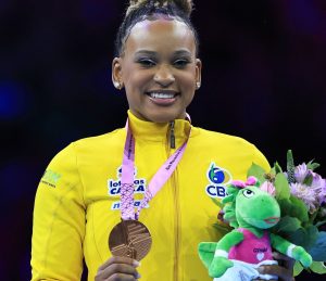 Rebeca Andrade - Bronze no salto