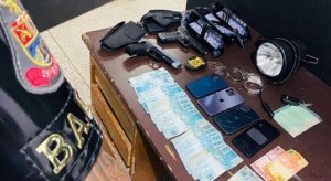 Apreensão feita com falsos policiais