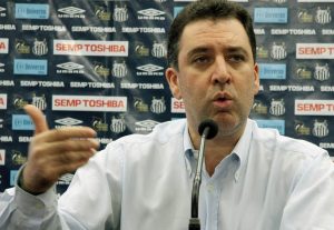 Marcelo Teixeira, ex-presidente do Santos