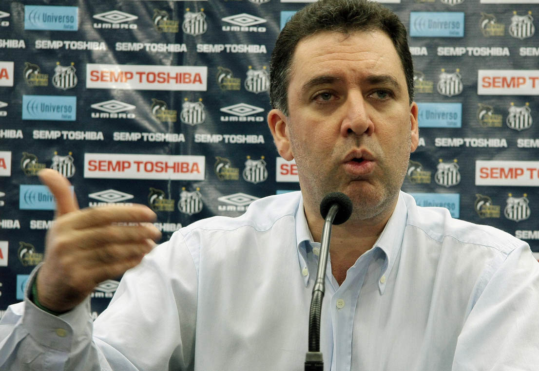 Marcelo Teixeira, ex-presidente do Santos