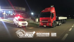 caminhão roubado