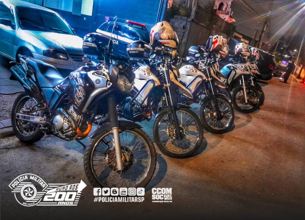 motocicleta apreendida pela PM