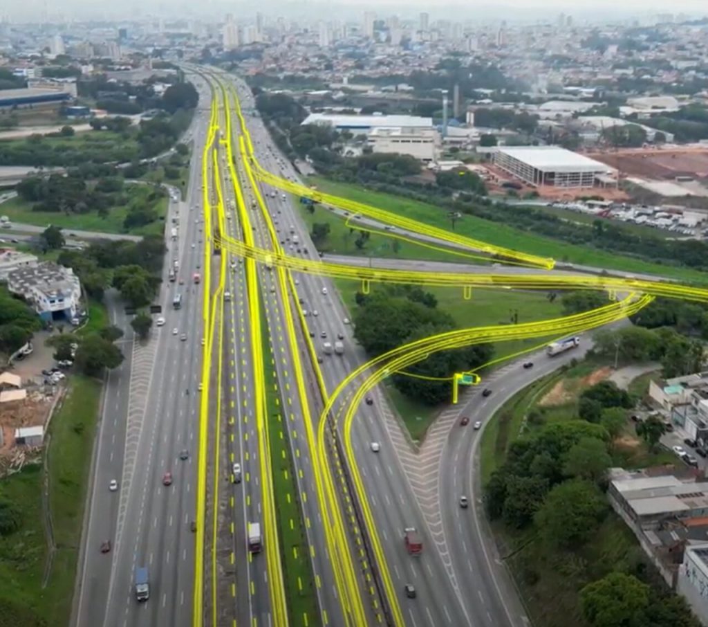 obras na rodovia Presidente Dutra