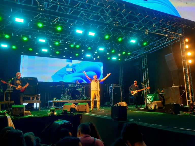 Banda Ira! no aniversário de Guarulhos