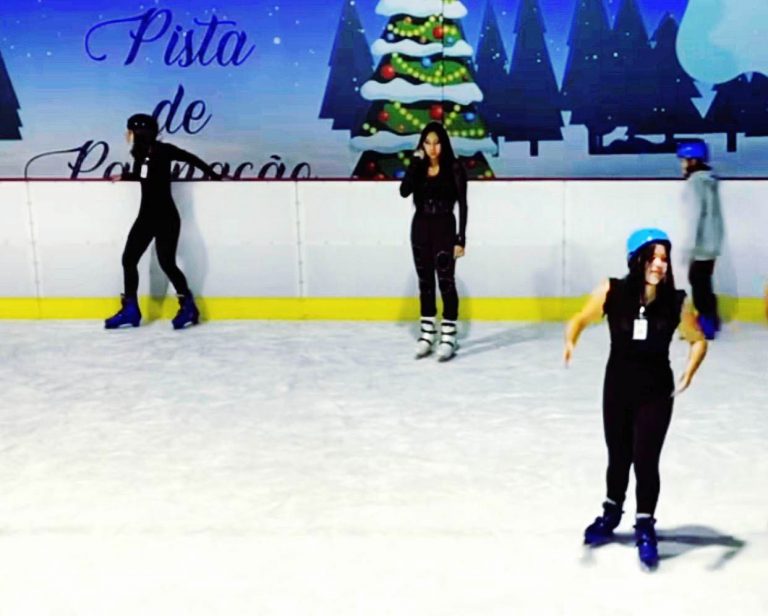 patinação no gelo