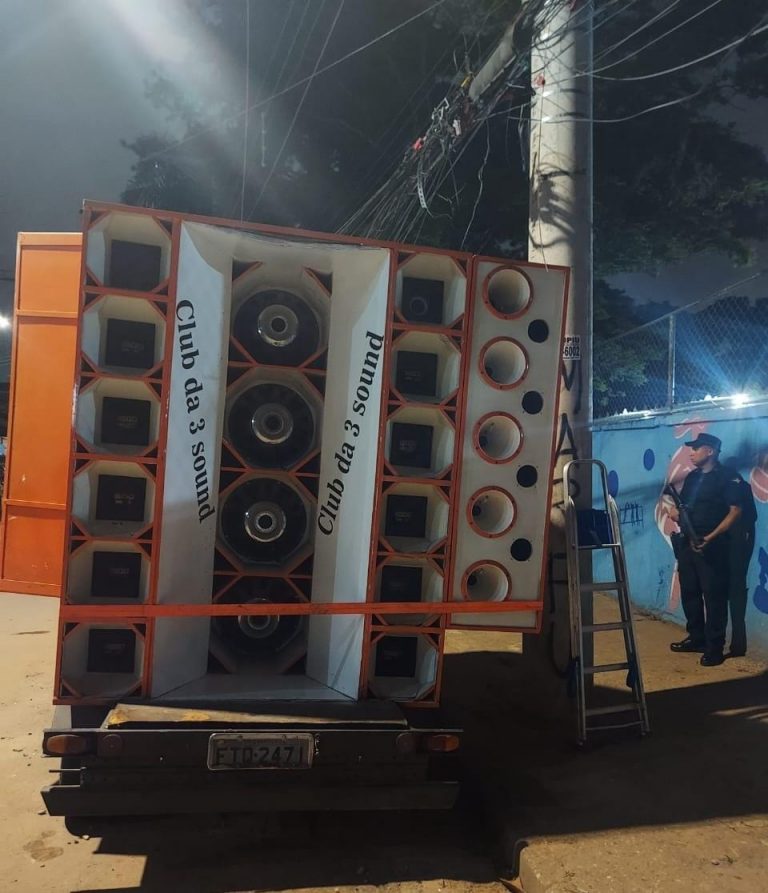 Carretinha de som