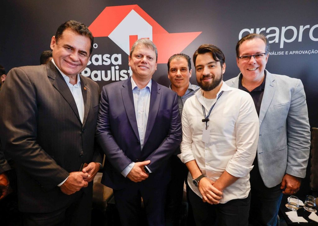 Casa Paulista x Jorge Wilson, Tarcísio de Freitas, Ticiano Americano, Guti e João Dárcio