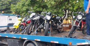 Operação Cavalo de Aco apreende motocicletas