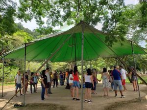 Danças Circulares no Bosque Maia