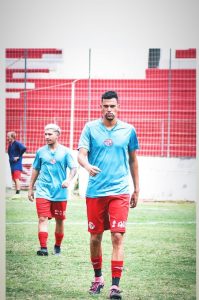 Vinícius Caveira, jogador do América-SP