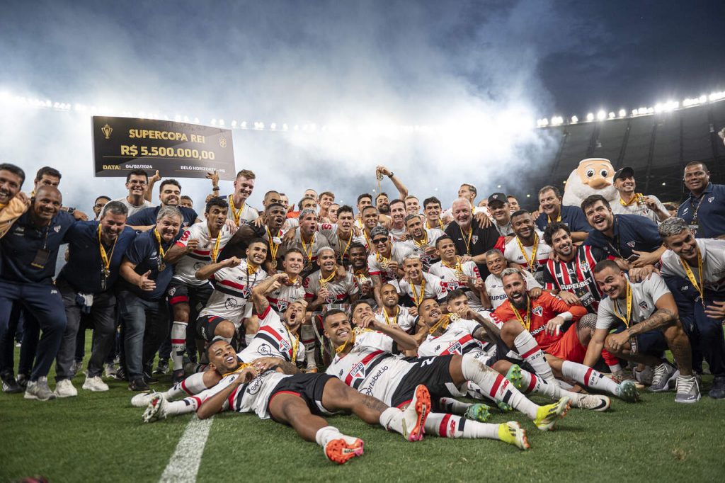 São Paulo campeão da Supercopa