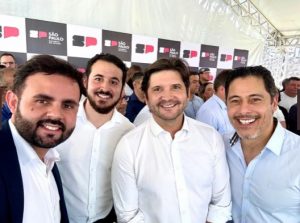 Carlos Santiago, Lucas Sanches, André do Prado e Márcio Alvino