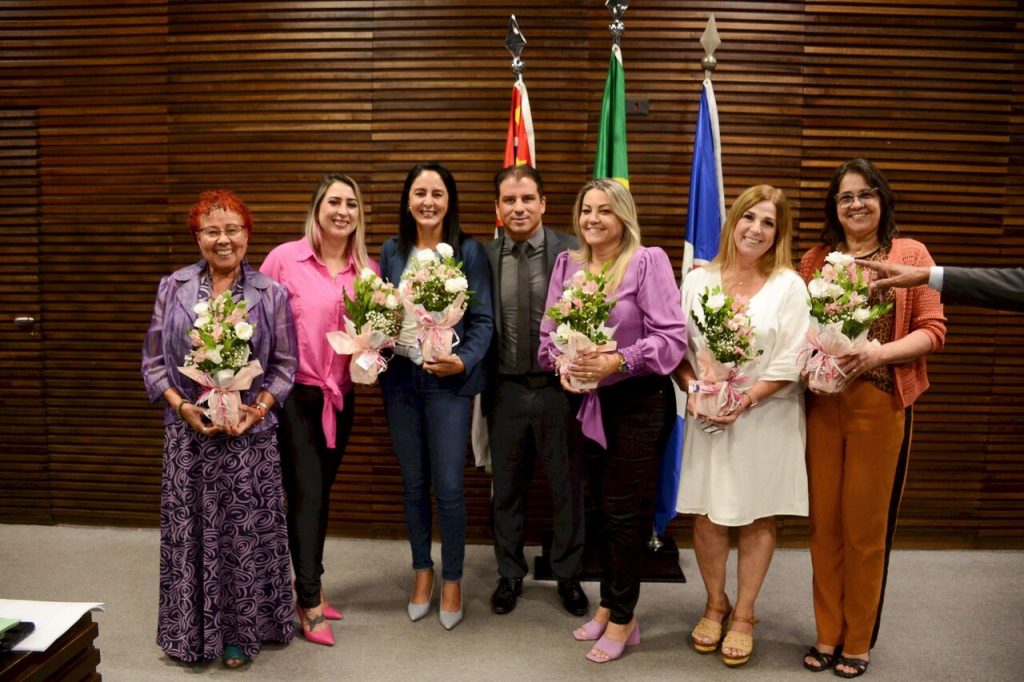 Sessão da Câmara em homenagem às mulheres