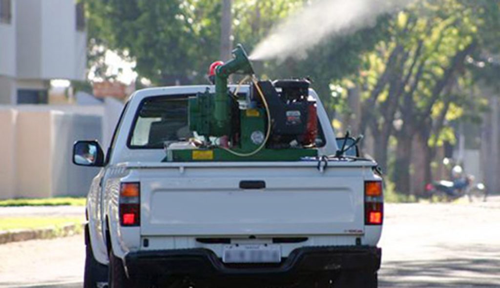Nebulização para combater aedes aegypti