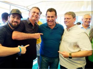Guti, Bolsonaro, Xerife e Tarcísio