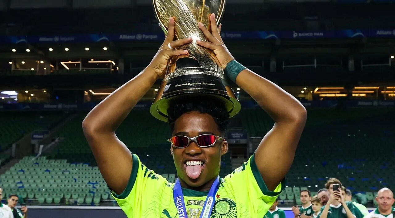 Endrick campeão paulista