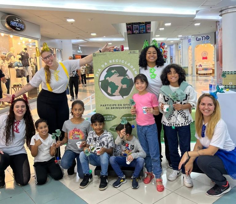 Dia da Reciclagem no Internacional Shopping