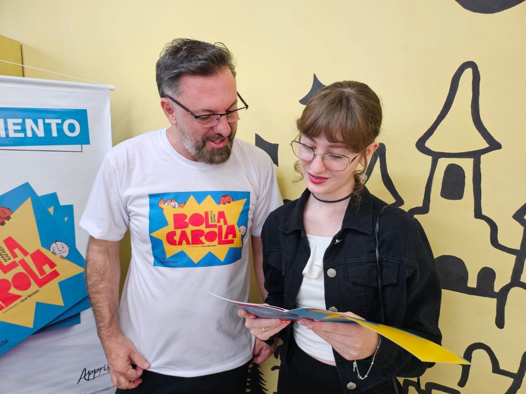 Lançamento livro Bola Carola x Marcelo Rafael