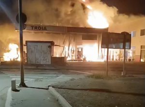 Incêndio Posto de Gasolina