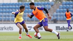 Treino Real Madrid