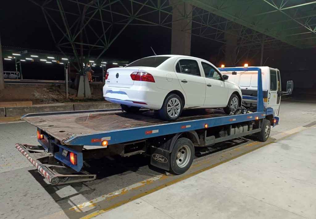 carro apreendido