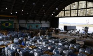 Doações na Base Aérea de São Paulo