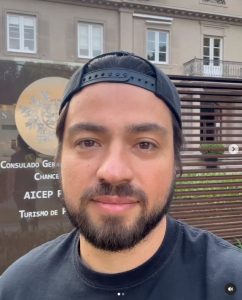 Guti no Consulado Geral de Portugal