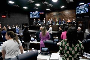 Minuto de silêncio em sessão na Câmara Municipal