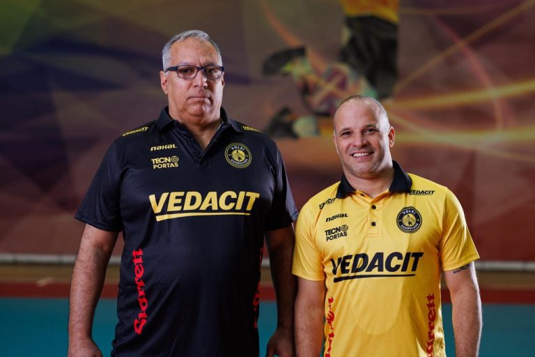 Nery Tambeiro e Anderson Marsili, do Vôlei Guarulhos