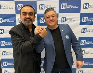 Josinaldo Cabeça e Márcio Nakashima