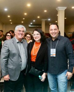 Waldomiro Ramos, Claudia Papotto e Wesley CasaForte