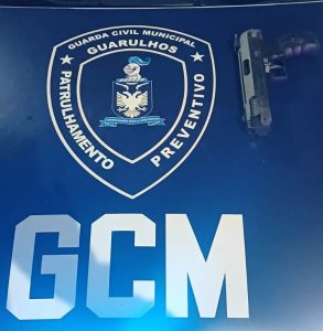 Arma apreendida pela GCM
