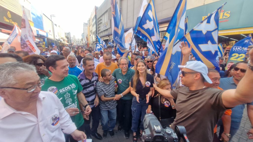 Elói Pietá no calçadão da Dom Pedro