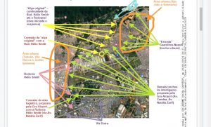 Mapa com propostas de Alça de Acesso Rodoanel Norte Aeroporto