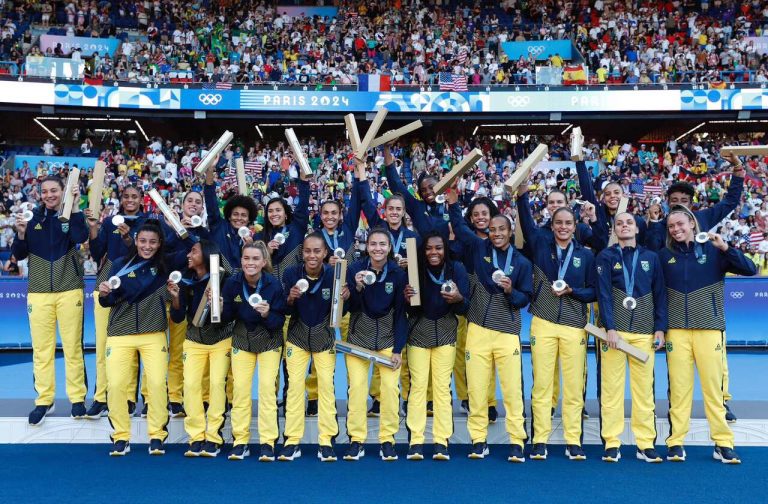 Seleção Feminina prata nas Olimpíadas de Paris no futebol