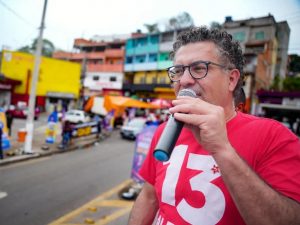Alencar Santana, candidato a prefeito de Guarulhos