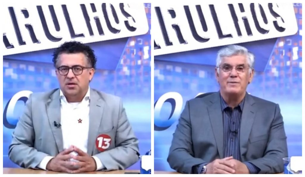 Alencar Santana e Waldomiro Ramos em entrevista na TBL Comunicação