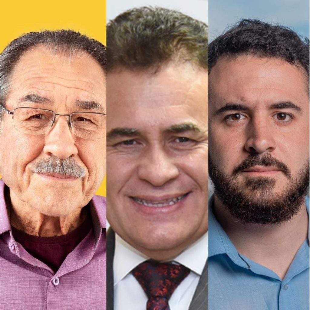 Elói Pietá, Jorge Wilson e Lucas Sanches