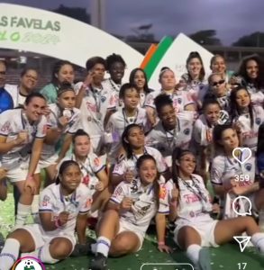 Favela São Rafael, time vice-campeão da Taça das Favelas de SP