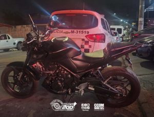 Motocicleta roubada