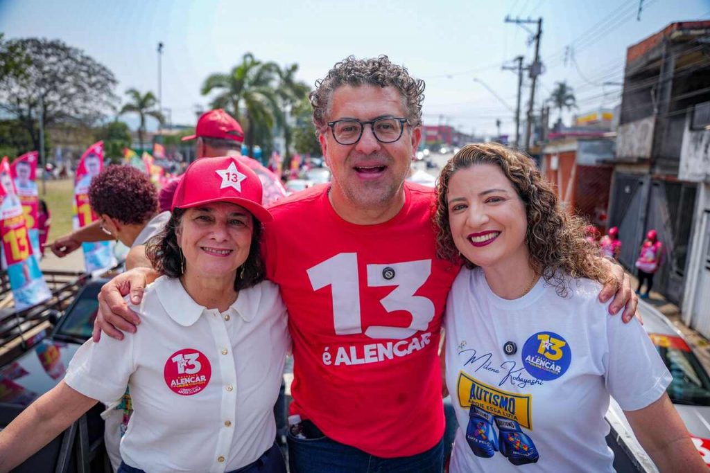 Nísia Trindade, Alencar Santana e Milene Kobayashi