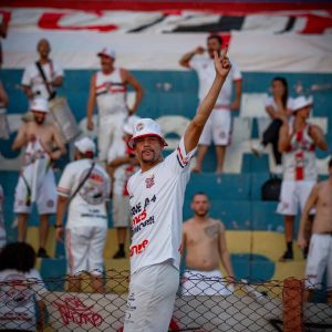 Vinícius Caveira, jogador do Paulista de Jundiaí