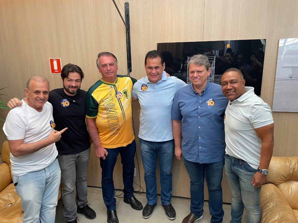 Bolsonaro, Tarcísio, Xerife, Jesus, Guti e Americano