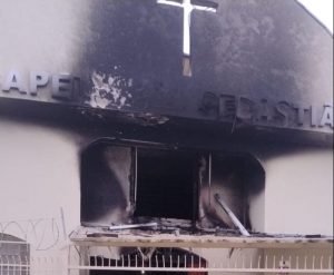 Capela São Sebastião incêndio