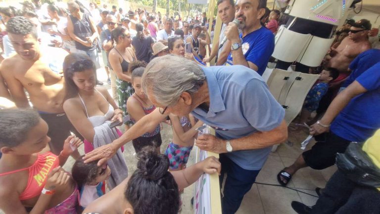 Elói Pietá no Clube de Campo dos Metalúrgicos