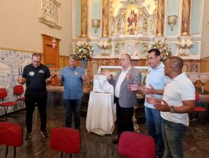 João Dárcio, Tarcísio, padre Bosco, Jorge Wilson e Professor Jesus