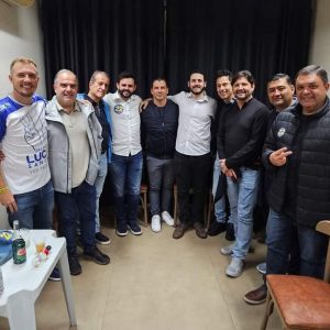 Lucas Sanches e aliados políticos